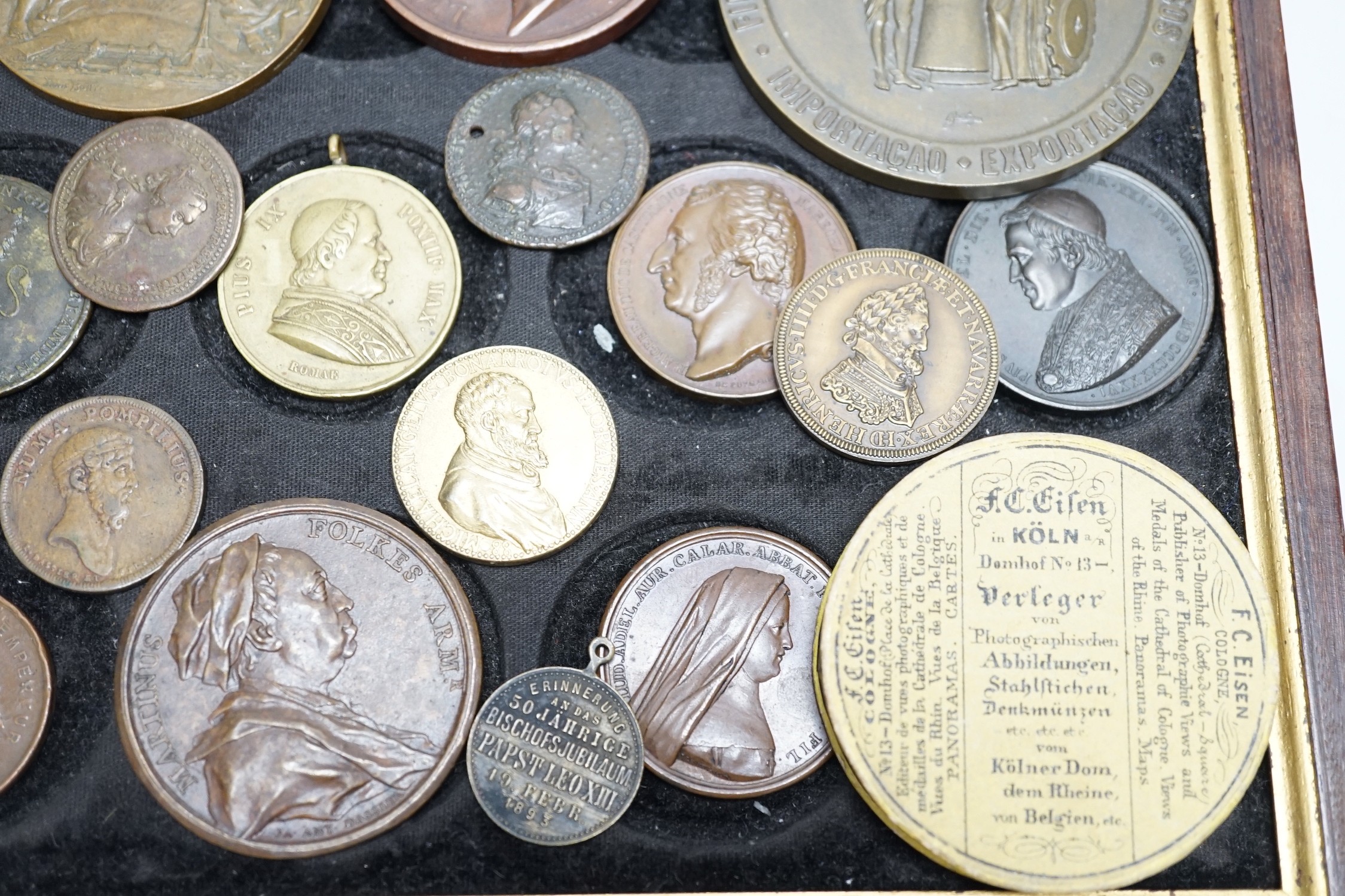 Foreign commemorative medals, 18th to 20th century –